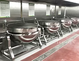 Industrial Steam Jacketed Kettle